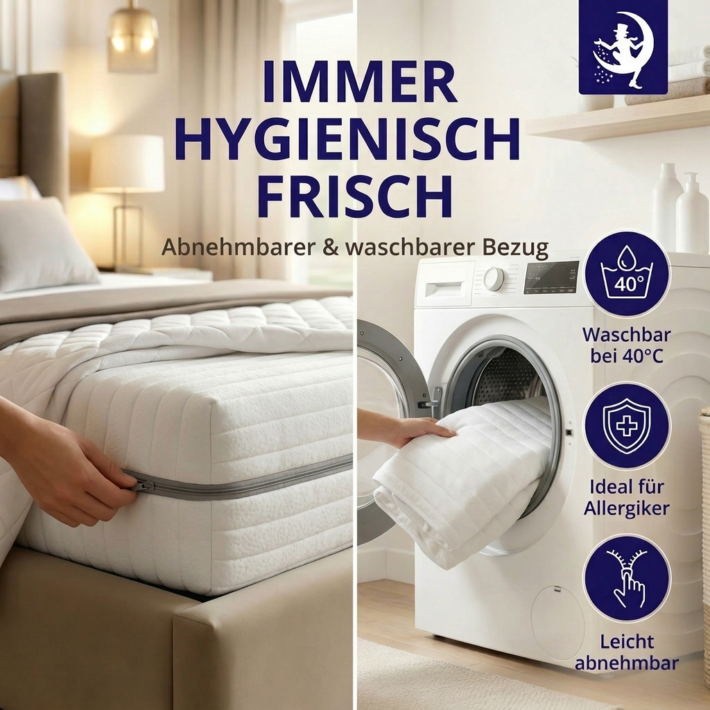 Komfort Plus 25 – Kaltschaummatratze mit 7-Zonen