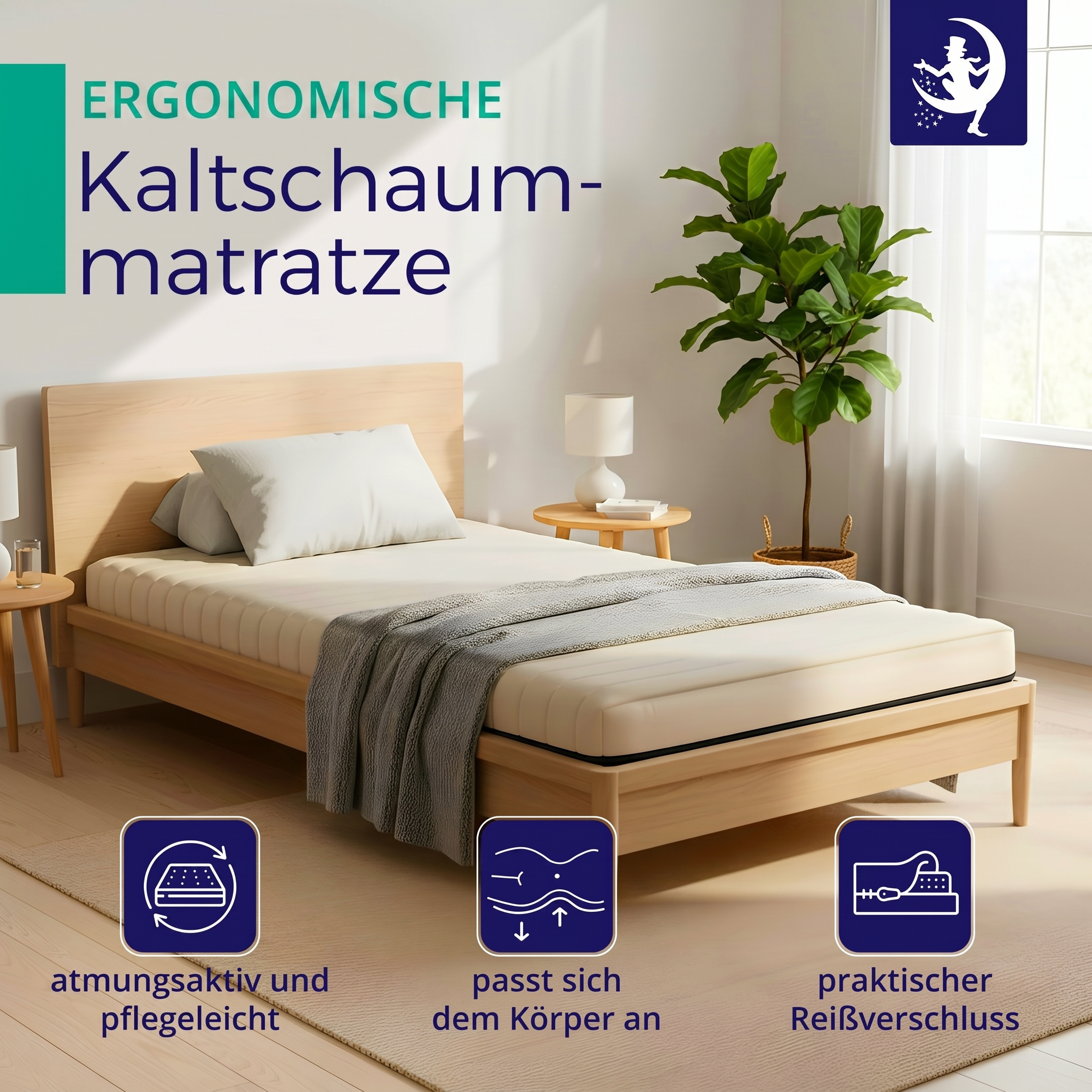 Essential Foam 11 – kompakte Kaltschaummatratze