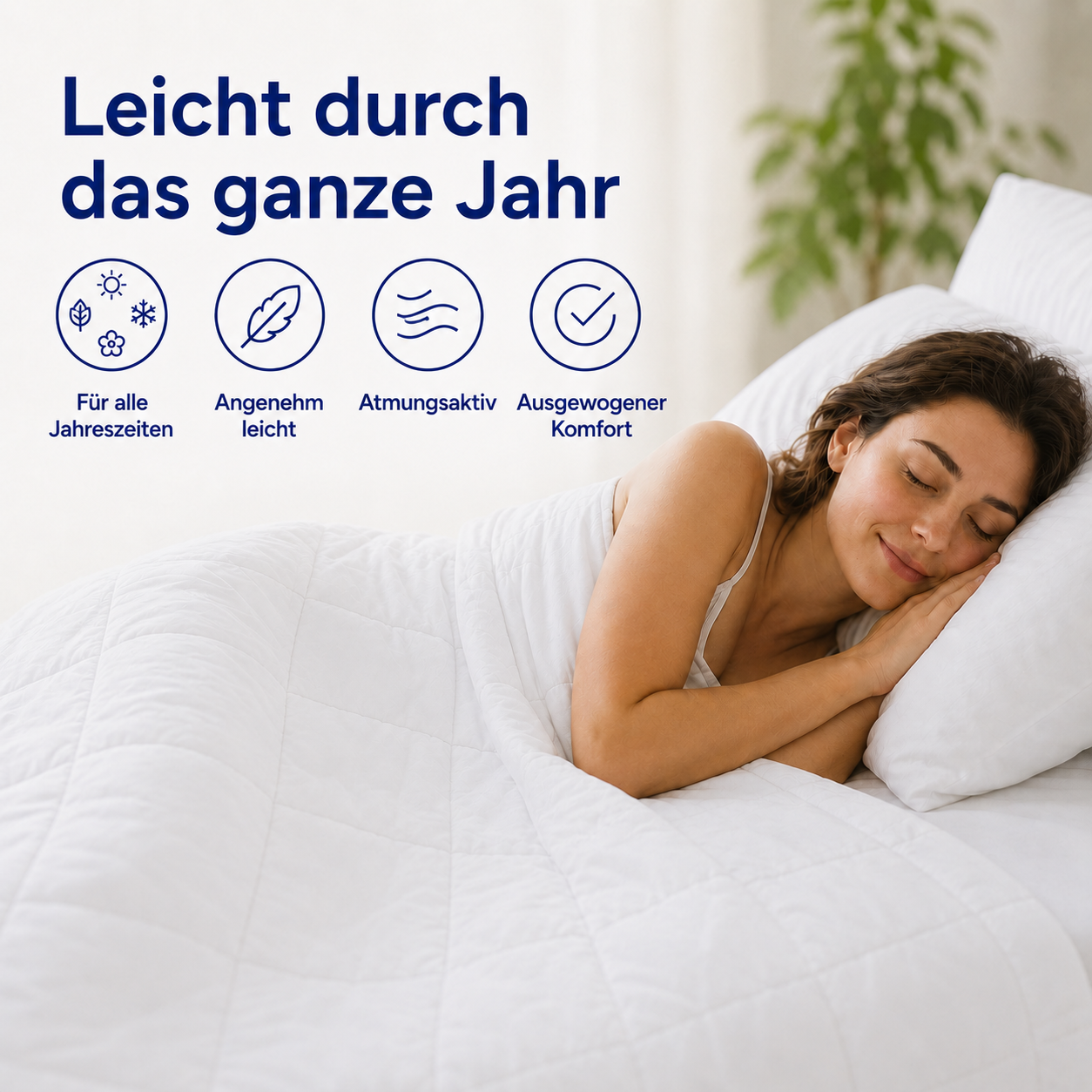 Ganzjahresbettdecke