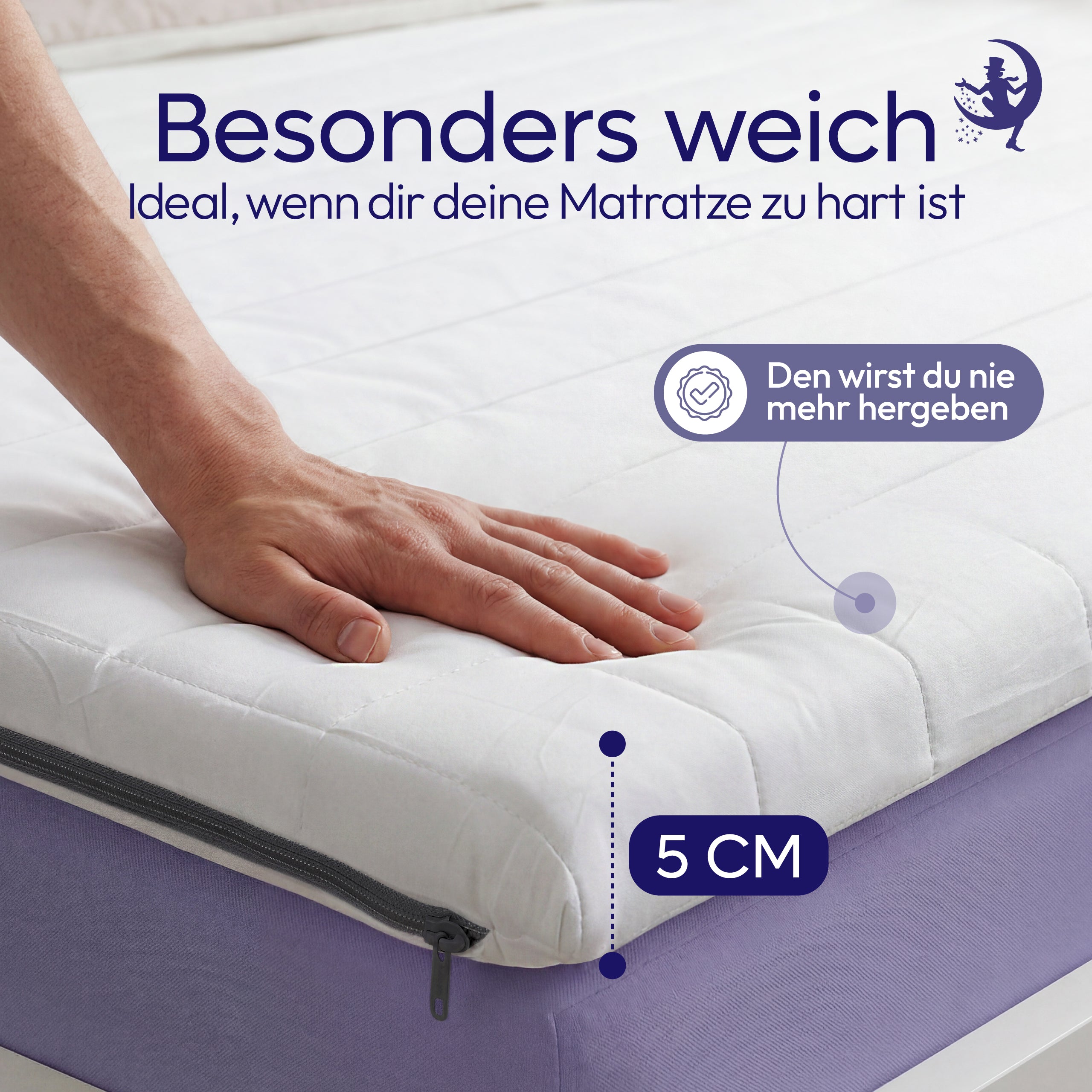 Classic Kaltschaum-Topper 5cm
