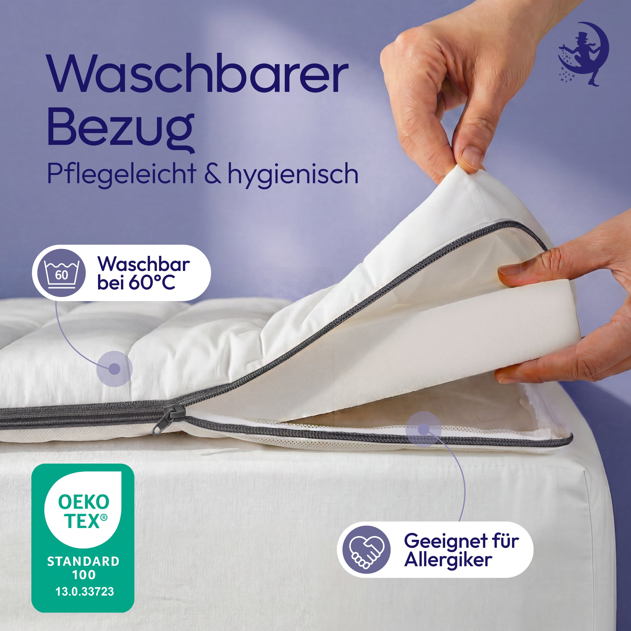 Classic Kaltschaum-Topper 5cm