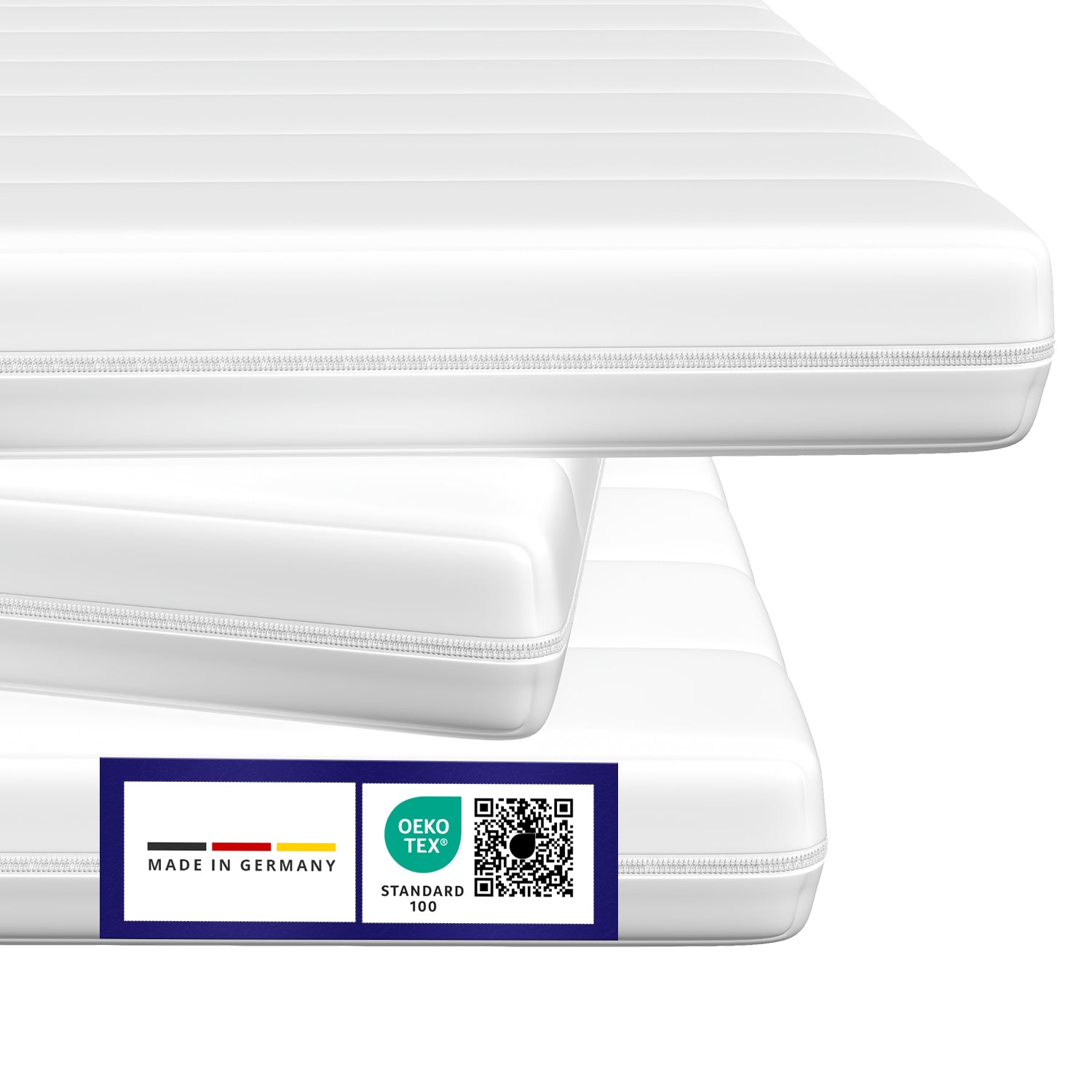 Kaltschaum Topper made in Germany – OEKO-TEX zertifiziert für schadstoffgeprüfte und sichere Schlafprodukte